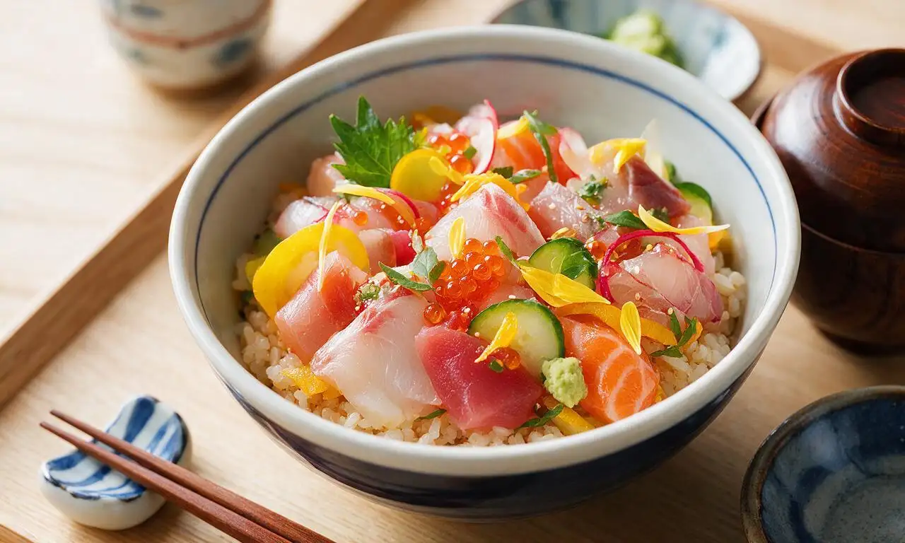 Chirashi Sushi (Scattered Sushi Bowl)