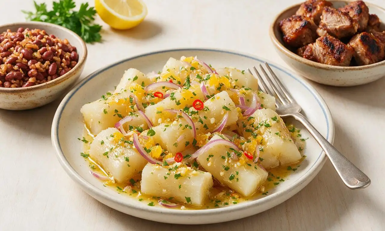 Yuca con Mojo