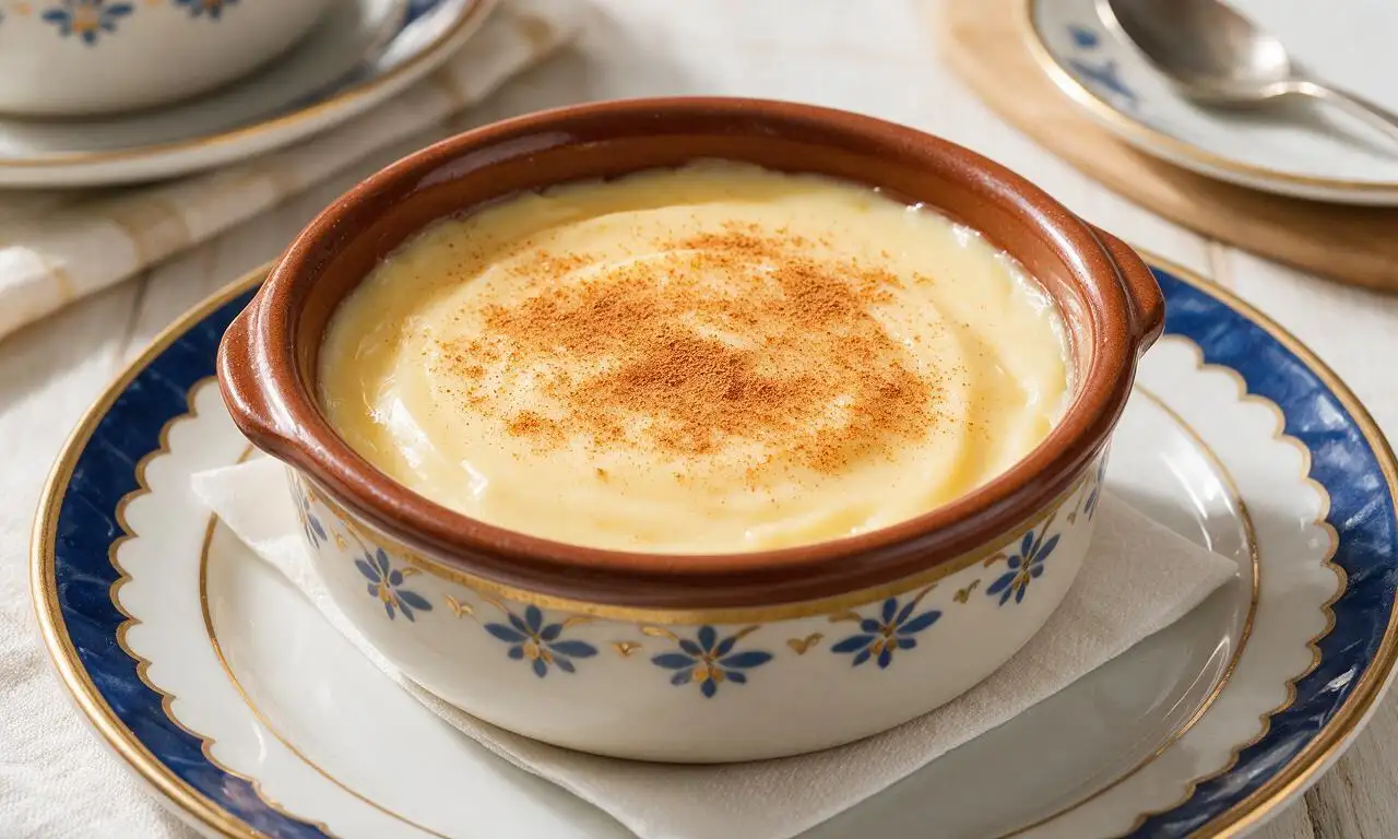 Traditional Spanish Natillas (Creamy Cinnamon Custard)