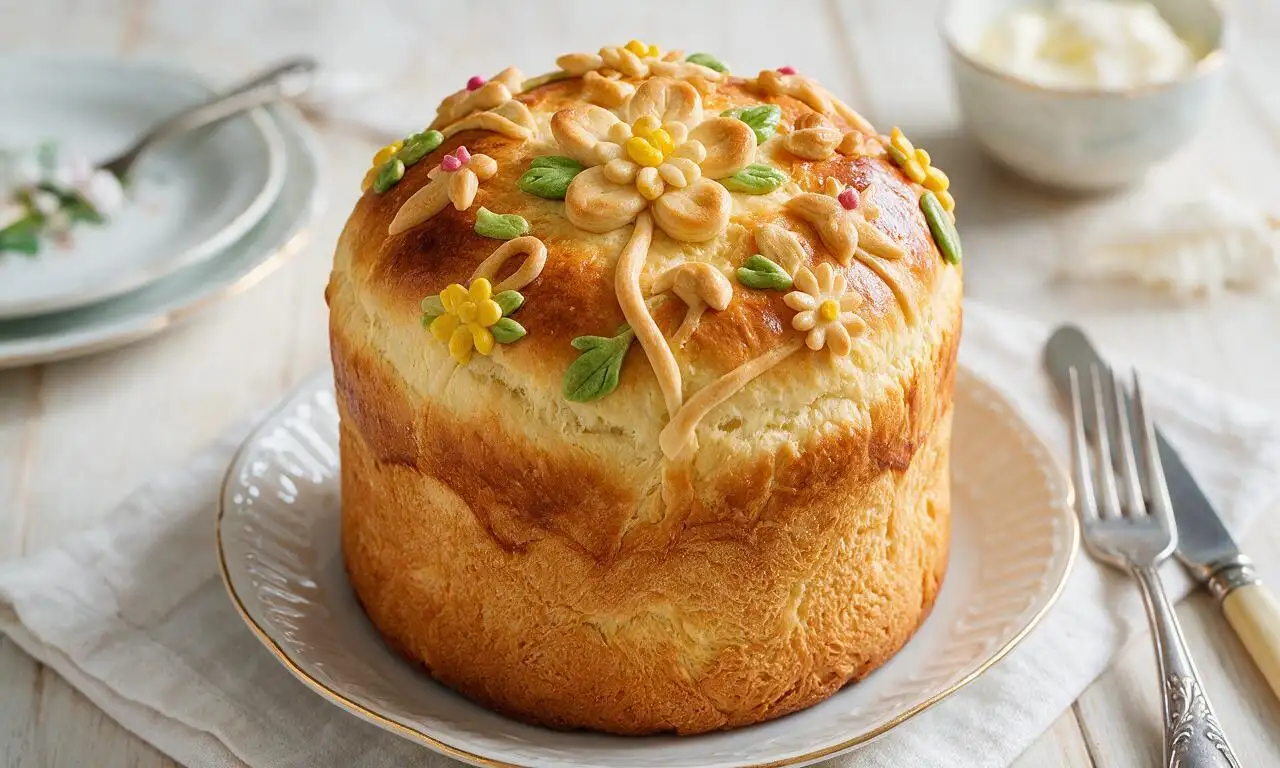 Ukrainian Paska Easter Bread