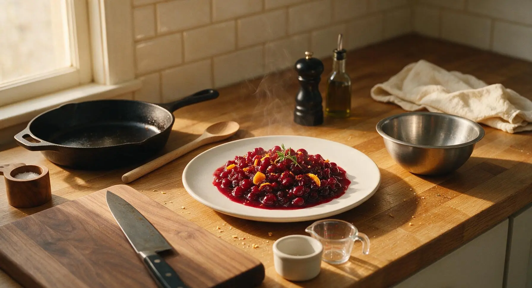Cranberry Relish (Orange Cooked)
