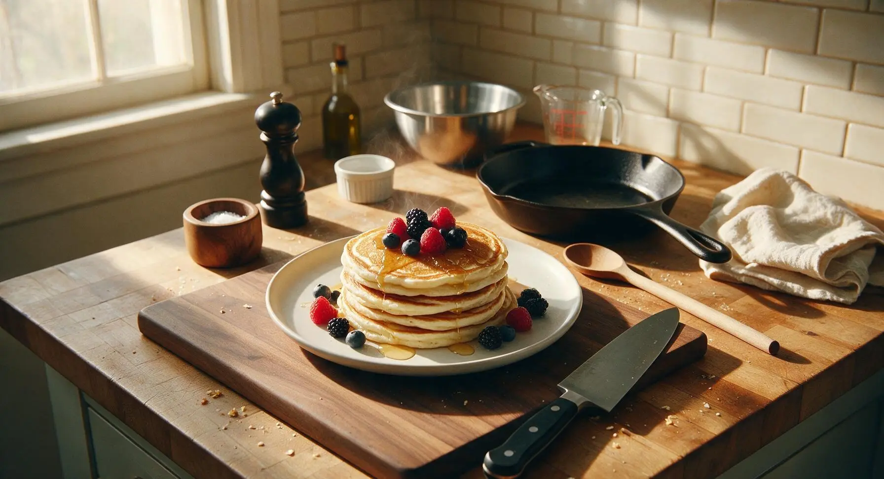 Greek Yogurt Pancakes