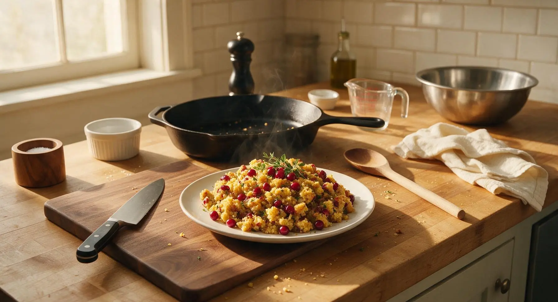 Cranberry Cornbread Dressing