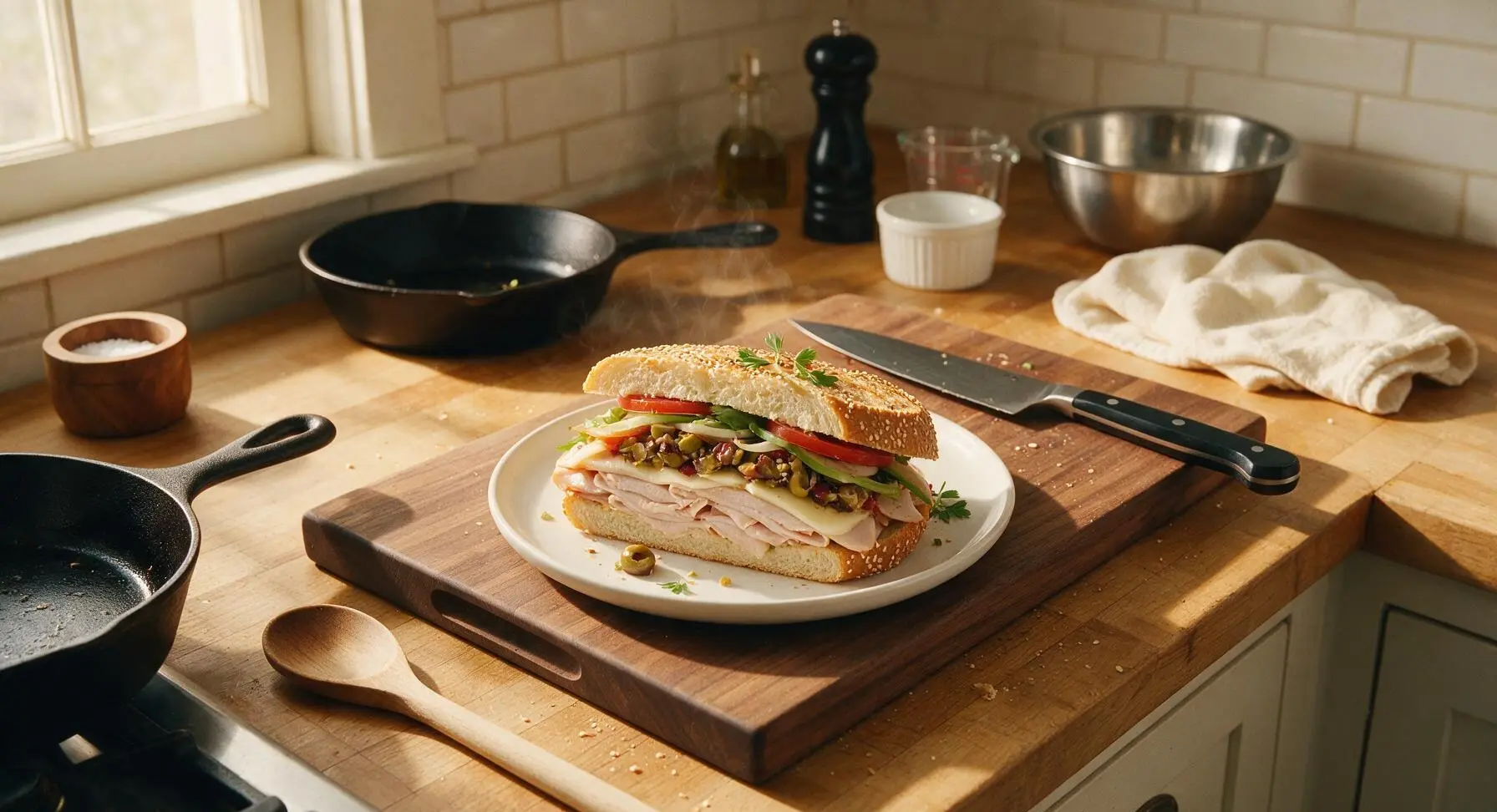 Turkey Muffuletta