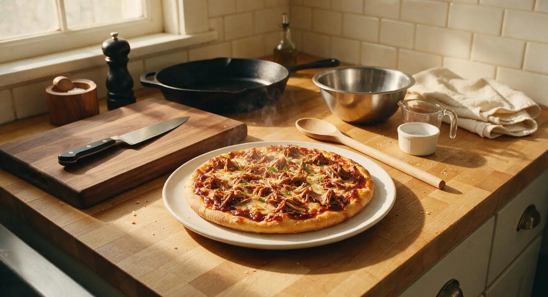 Pulled Pork Pizza