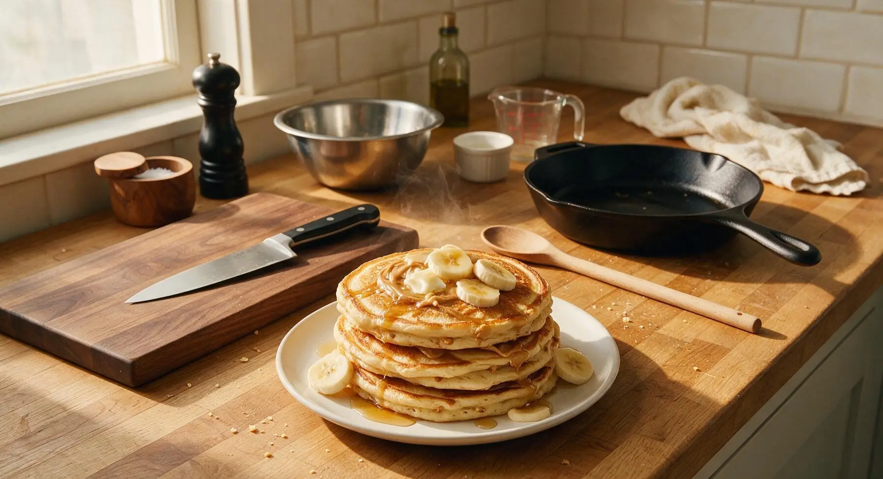 Peanut Butter Pancakes