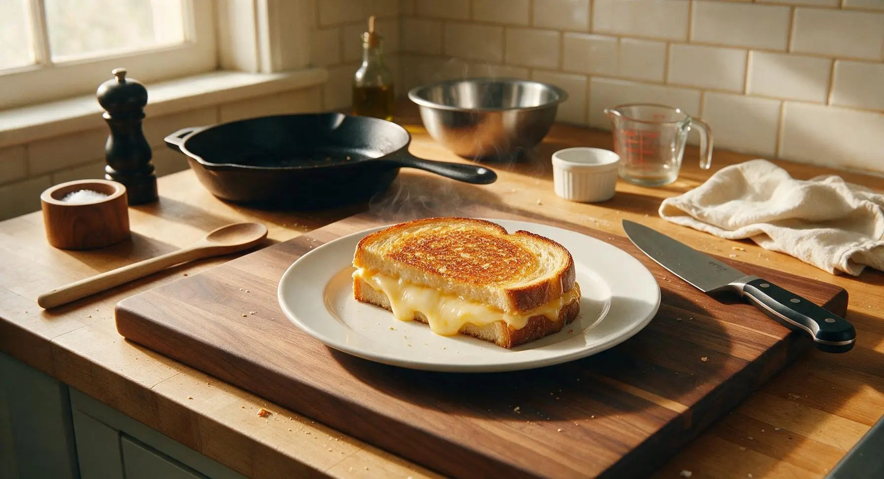 Monterey Jack Grilled Cheese