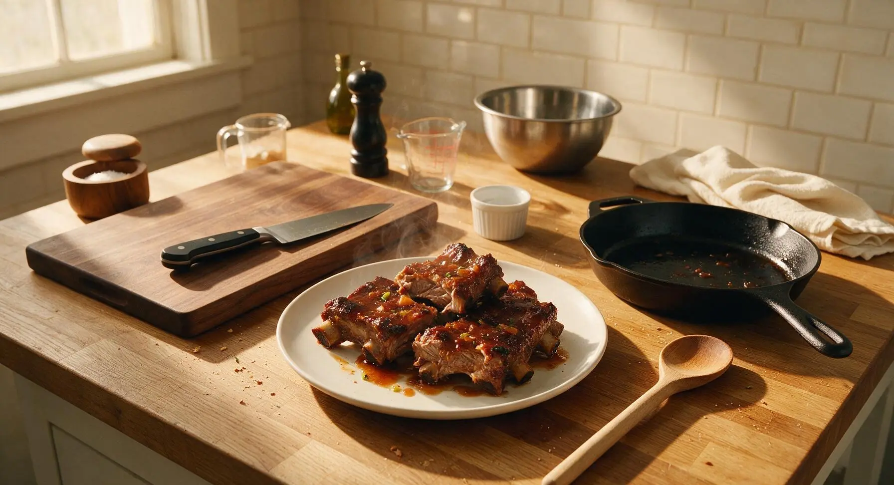 Apple Cider BBQ Ribs