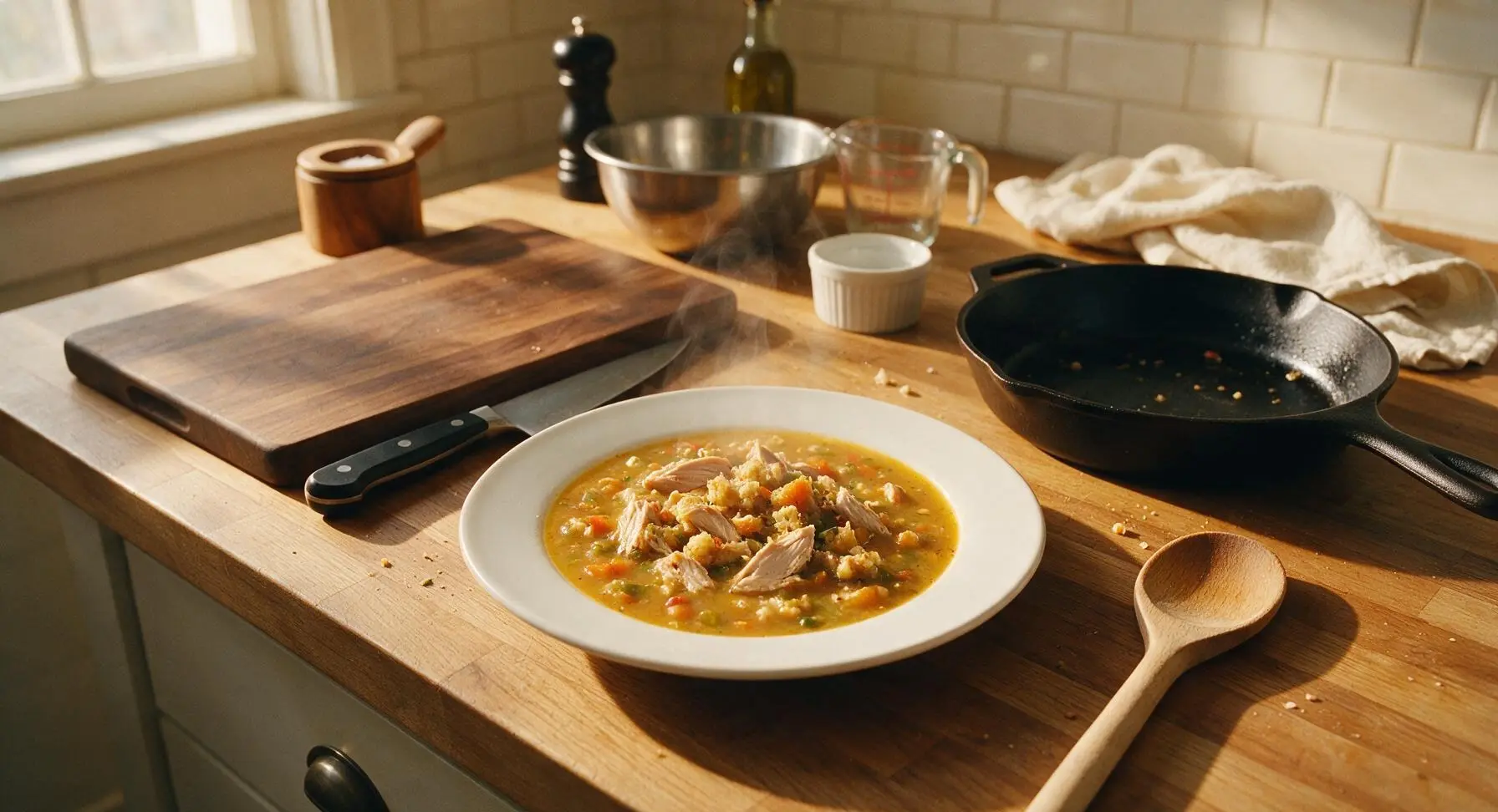 Thanksgiving Leftover Soup