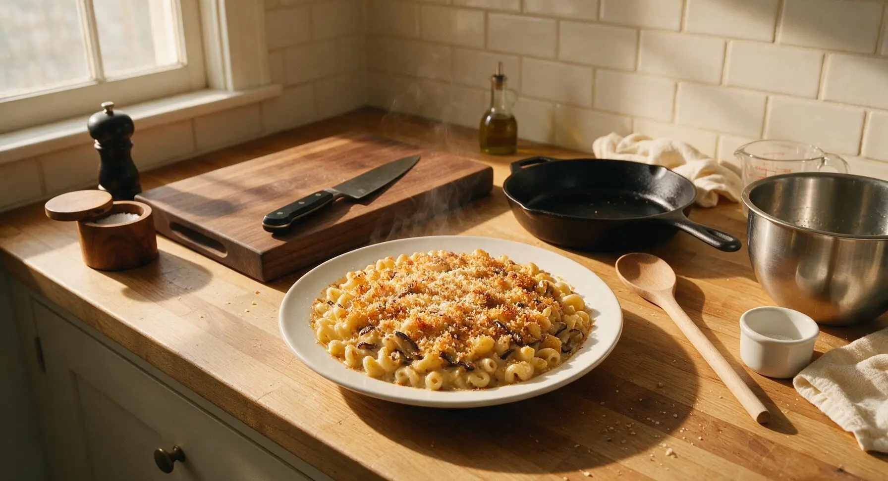 Porcini Mac and Cheese