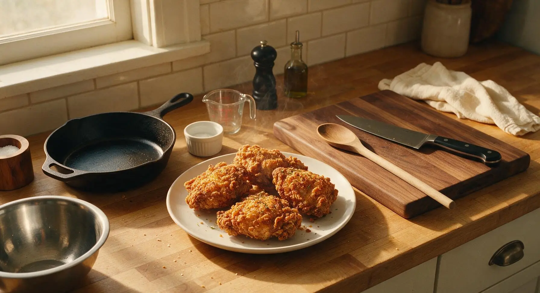 Oven Fried Chicken