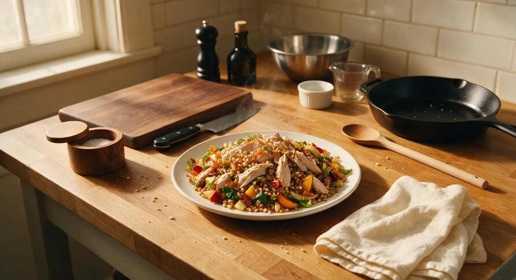 Leftover Turkey Great Plains Salad