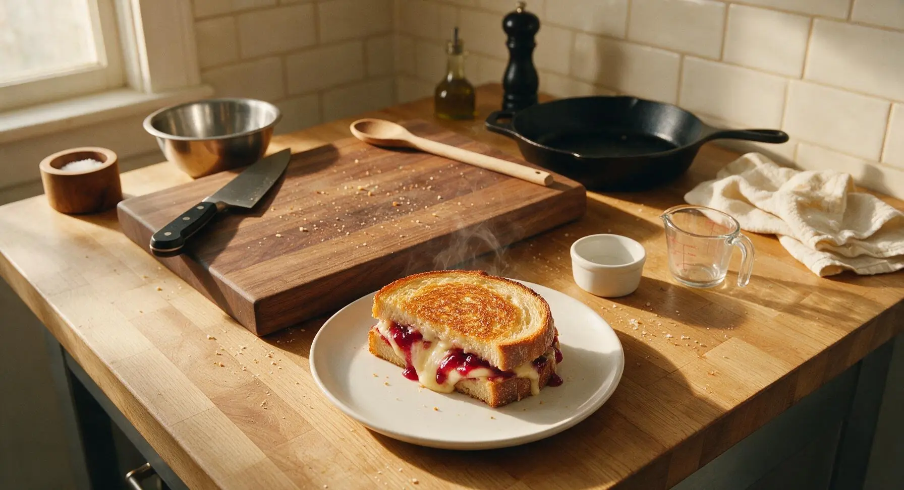 Cranberry Grilled Cheese