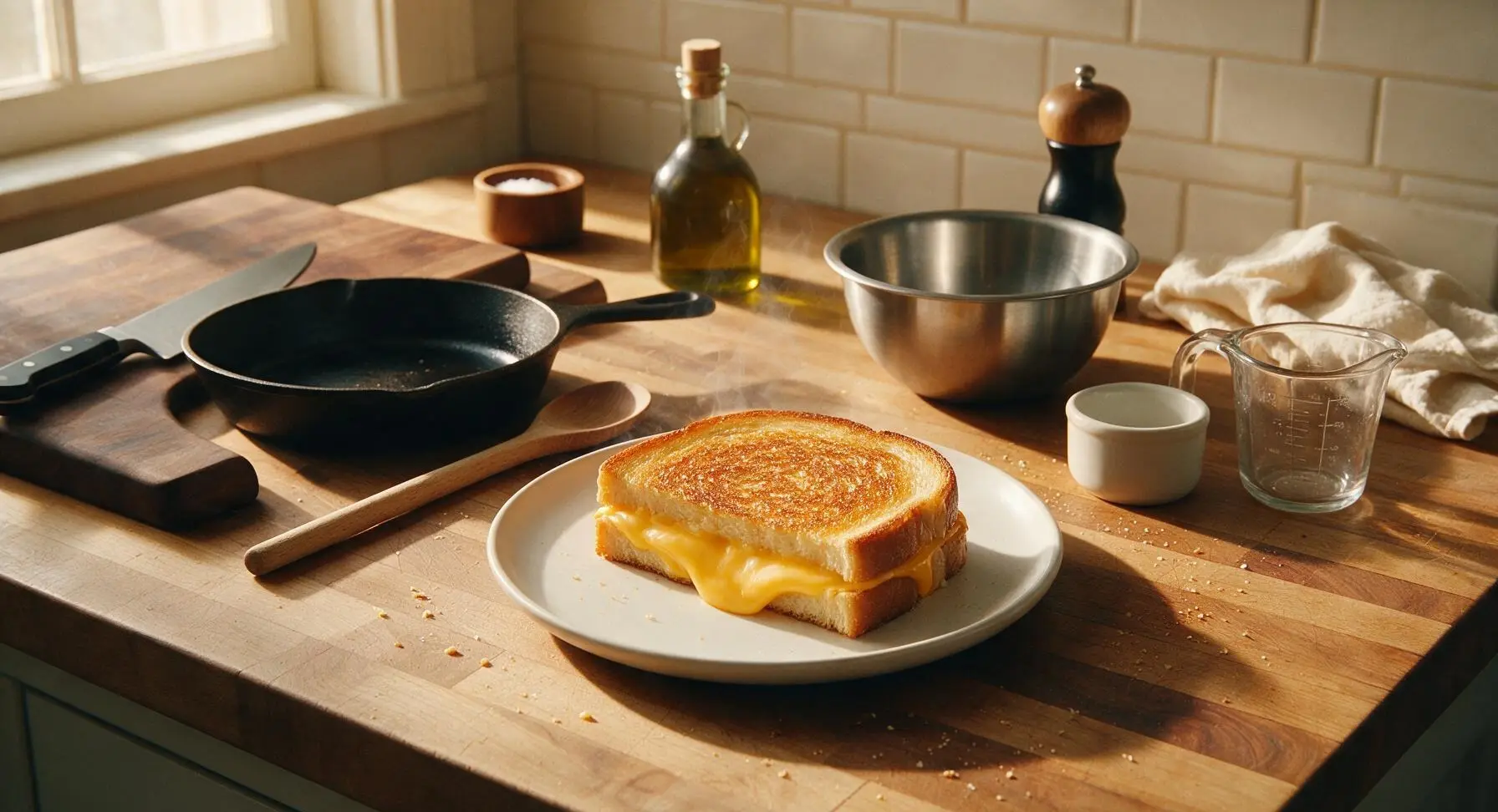 American Cheese Grilled Cheese