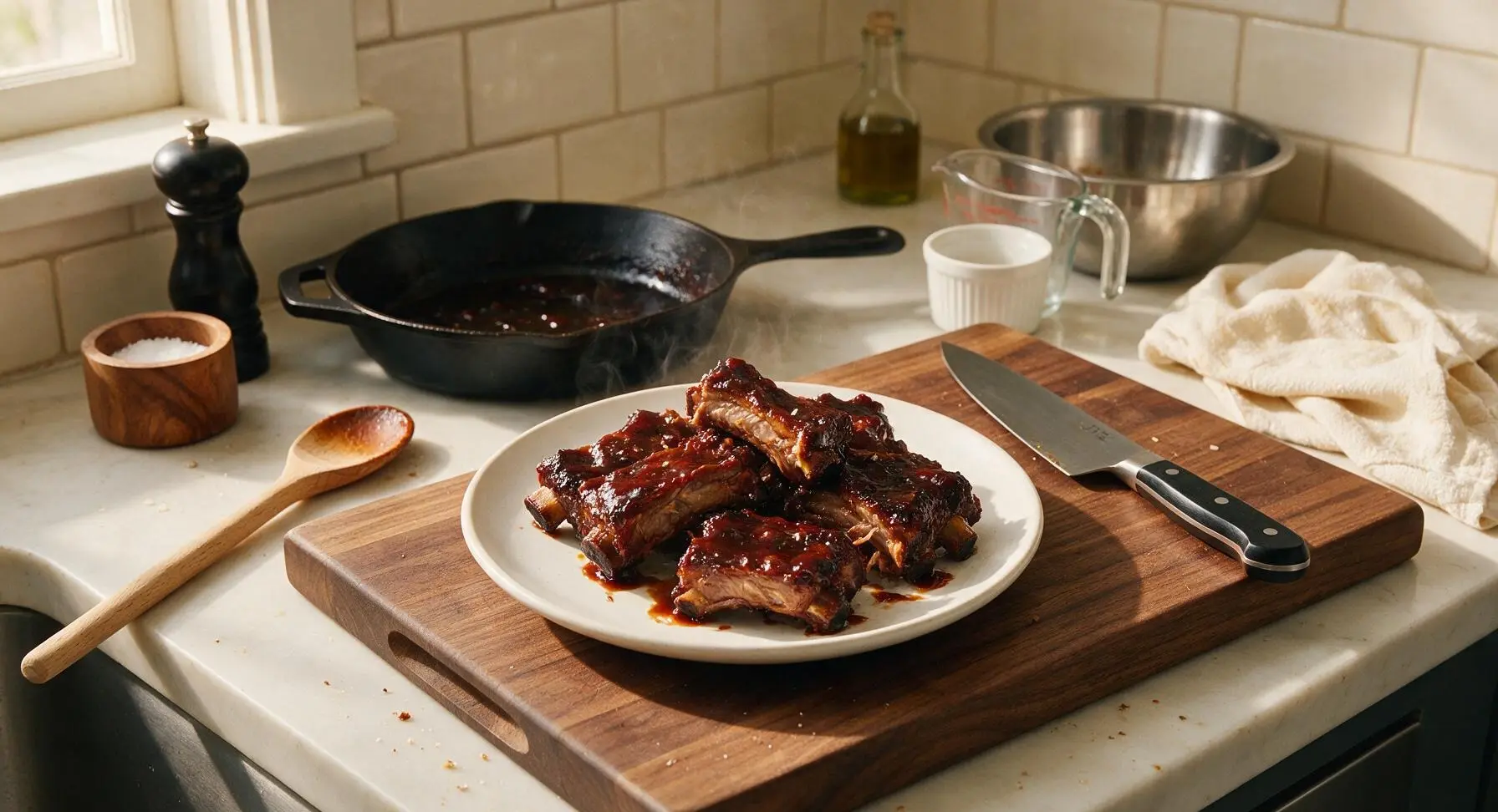 Molasses BBQ Ribs