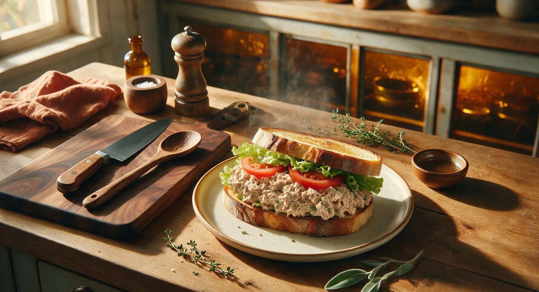 Theack Fish best tuna fish sandwich recipe - YumEnjoy