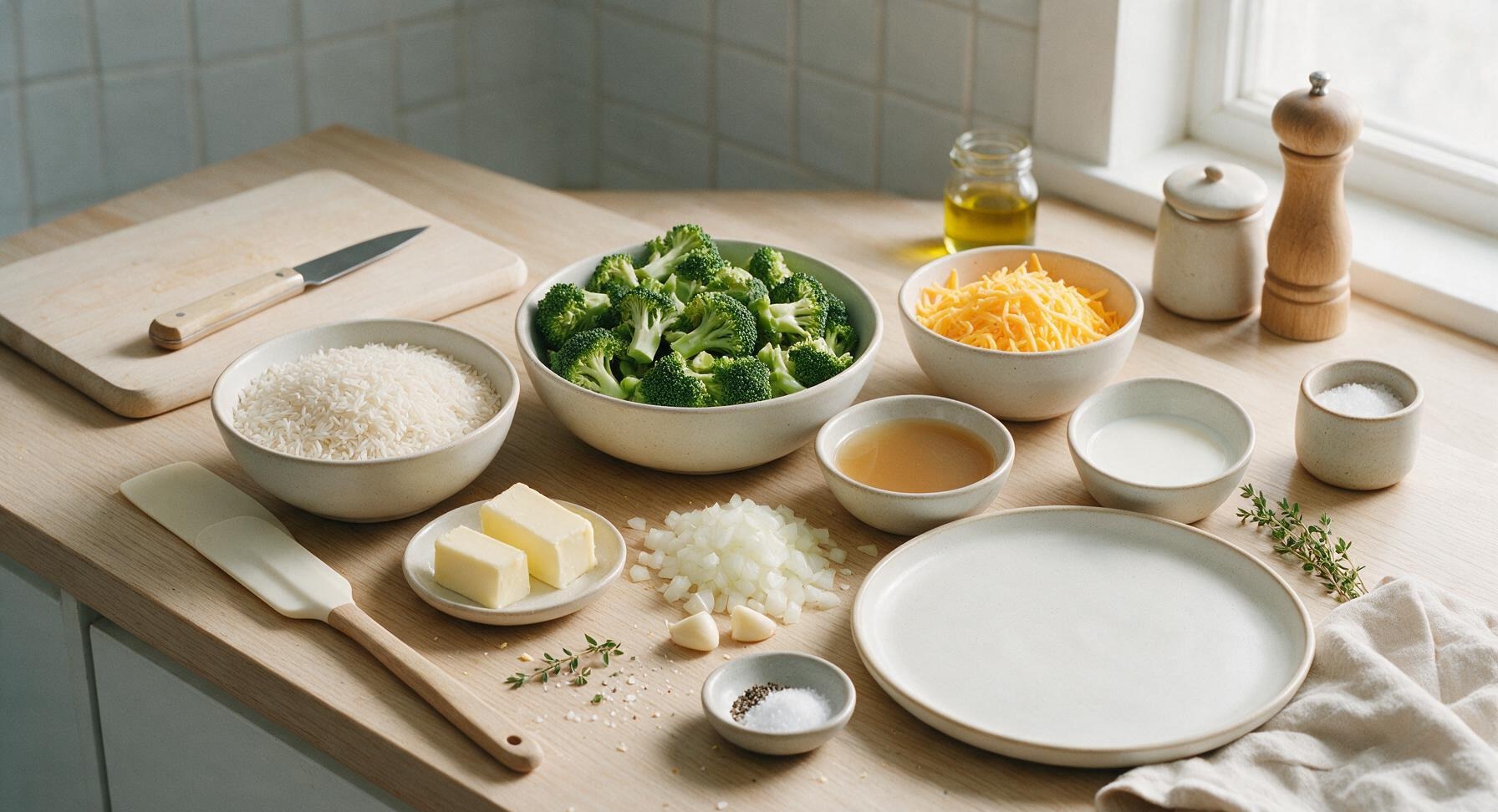 cheesy broccoli rice recipe - YumEnjoy